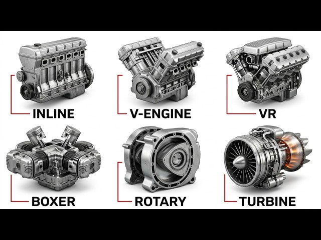 Every Engine Layout Explained in 16 minutes