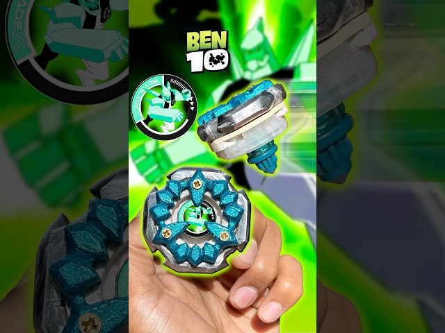 Ben 10 beyblade ux homemade #beybladex #shorts #youtubeshorts