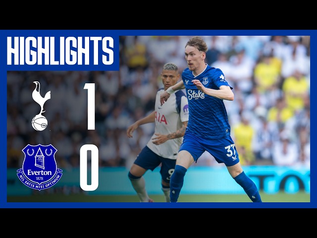 TOTTENHAM 1-0 EVERTON | Premier League highlights