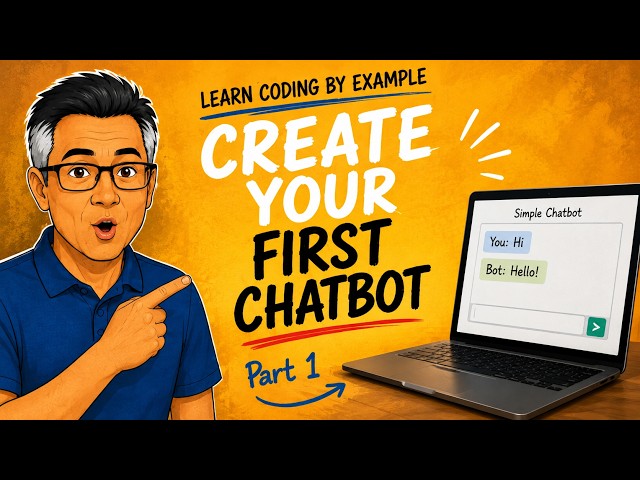 Learn Coding by Example: Make Your First Chatbot Speak | Part 1 #Python #Coding
