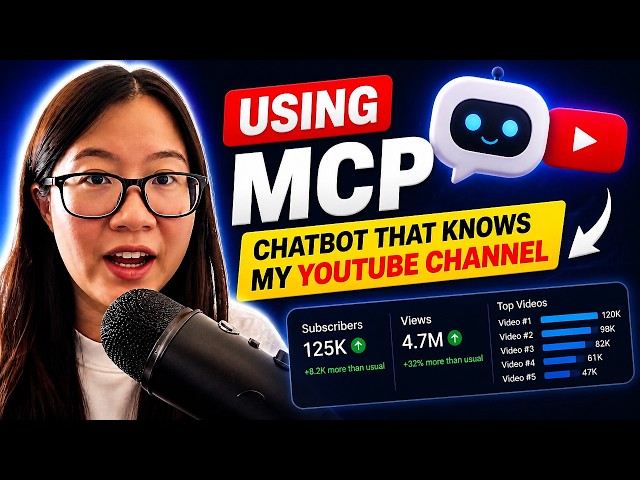 I build a chatbot that knows my Youtube channel using fast MCP