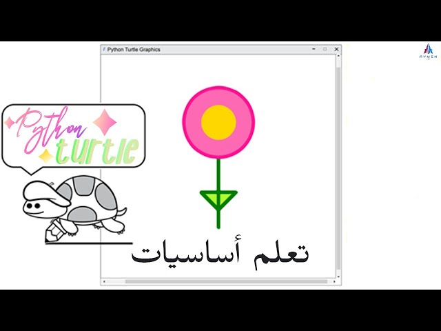 تعلم أساسيات الرسم بمكتبة السلحفاة (في اقل من 20 دقيقة) - Python Turtle