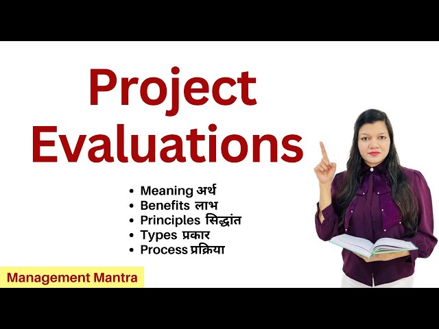 Project Evaluation in Project Management