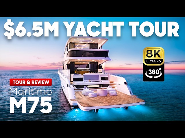 Maritimo M75 Full 360° Yacht Tour & Review