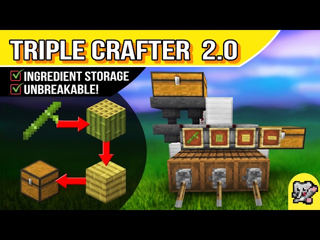 Autocraft Bamboo | Minecraft Bedrock