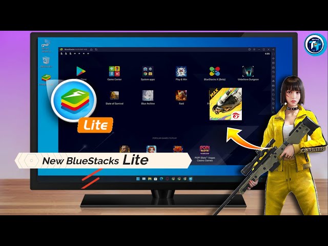 New Ultra Lite BlueStacks 5 - The Best Emulator For Free Fire, 2gb RAM Without Graphics Card
