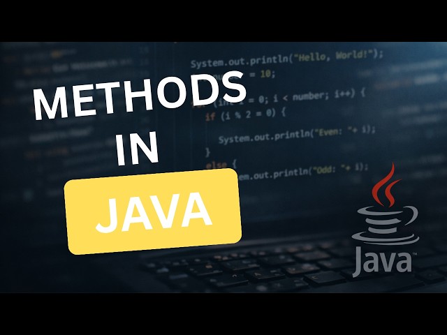 Methods in Java