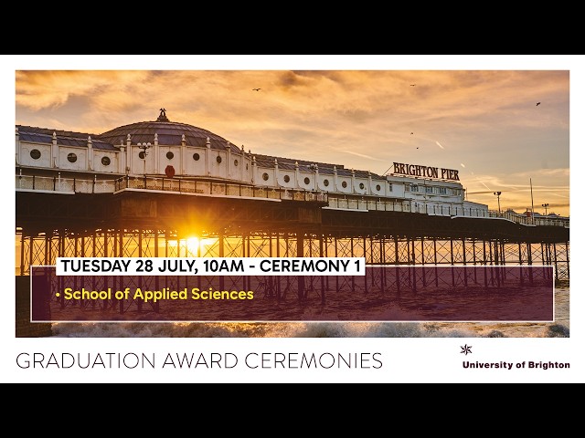 Summer Graduation 2026 | Ceremony 1 | Tuesday 28 July, 10am