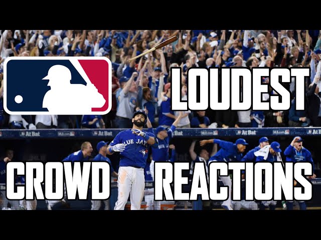 MLB: Loudest Crowd Reactions