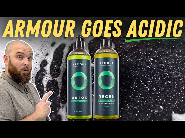 I Tested Armor Detail Supply’s New Acidic Shampoo & Mineral Remover – Detox & Regen