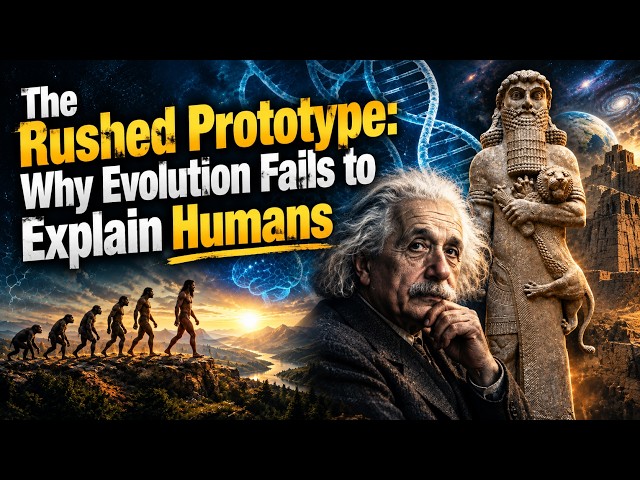 The Rushed Prototype: Why Evolution Fails to Explain Humans