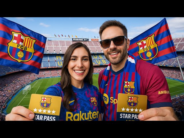 Exploring FC Barcelona like a VIP, my star pass experience 🔴🔵🇪🇸