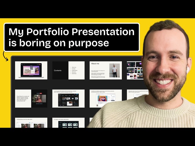 The Portfolio Presentation that got me hired as a Staff Product Designer