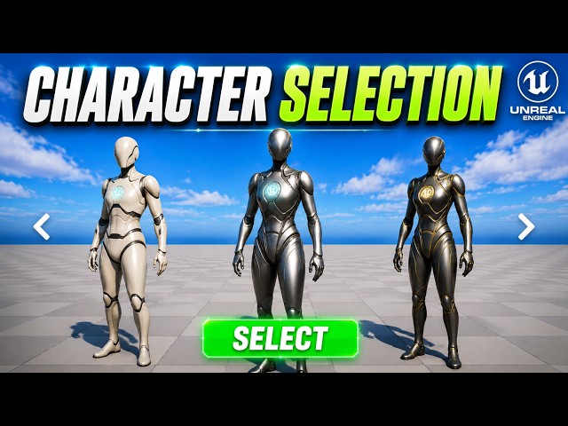 How to Make a Character Selection System in Unreal Engine 5 | UE5 Tutorial