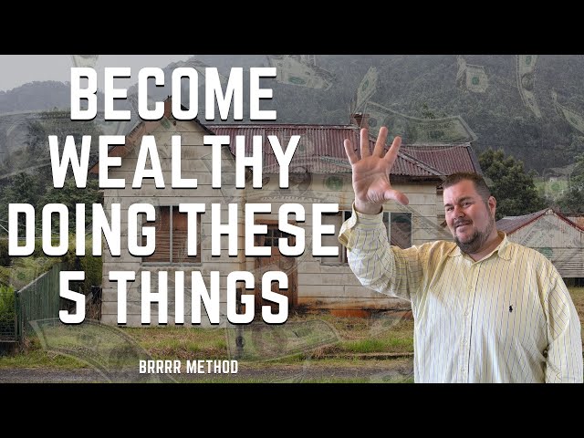 💰BRRRR Method🤑 - HOW TO BECOME WEALTHY WITH THESE 5 STEPS STARTING FROM NOTHING!