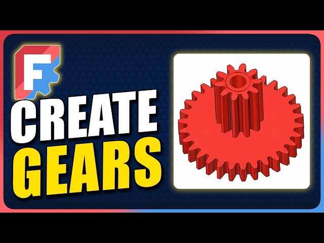 FreeCAD Beginner Tutorial: How to Make Gears