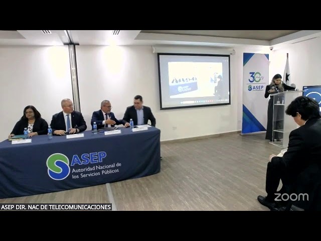 ASEP DTELZOOM-FORO PUBLICO SOBRE USOS DE BANDA DE FRECUENCIAS DE 6 GHz