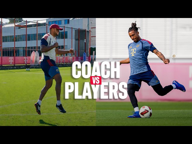 Coach Kompany takes on Olise, Lucho & Musiala! 😳 | Two Touch Shootout Challenge