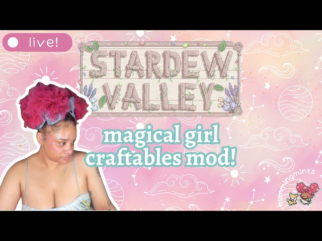 🌸💗 making a magical girl craftables mod~ 💗 #shorts #stardewvalley
