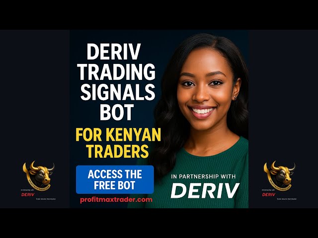 This Deriv Signal Bot Changed How I Trade! (ProfitMax Live Demo 🇰🇪)