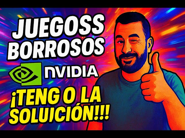 🧼👀 Cómo quitar el efecto borroso en tus juegos 🔧 Mejora la nitidez YA 📈