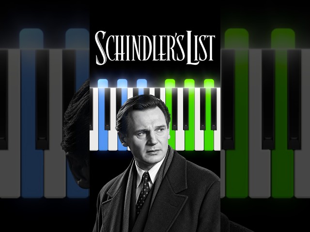 Schindler's List — Piano Tutorial