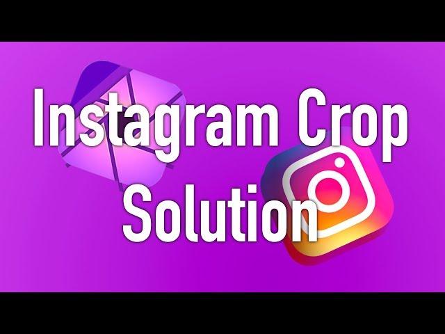 Instagram Crop Solution! w/ Affinity Photo using iPad Pro