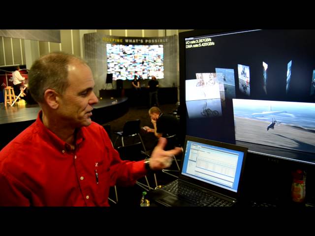 DataCore Software's Dave Brown presents high performance demonstration at Super Computing 2012