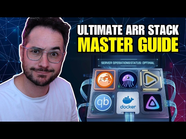 Ultimate Automated Media Server 2026 - Sonarr, Radarr, Jellyfin, Gluetun Docker Setup Guide