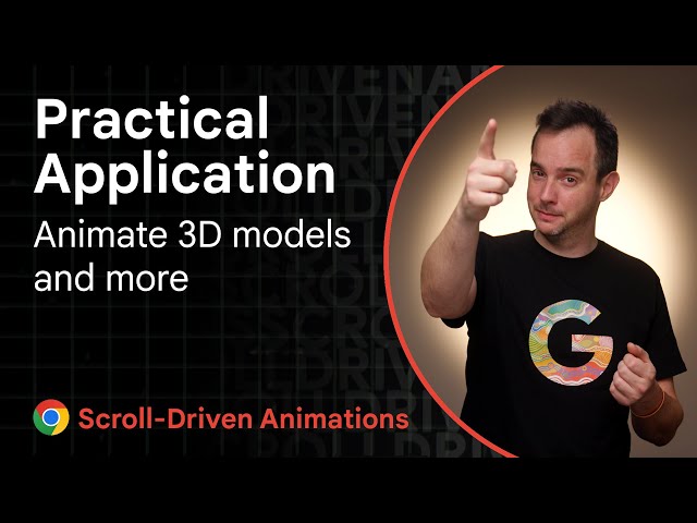 Animate 3D Models and More on Scroll | Unleash the power of Scroll-Driven Animations (8/10)