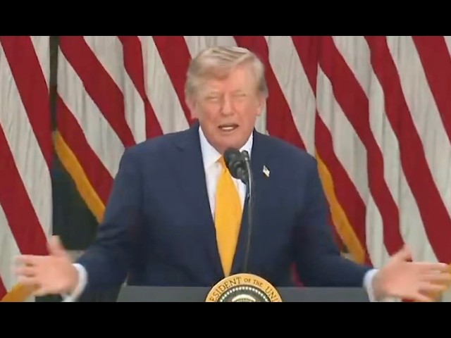 Trump issues INSANE announcement at conclusion of speech