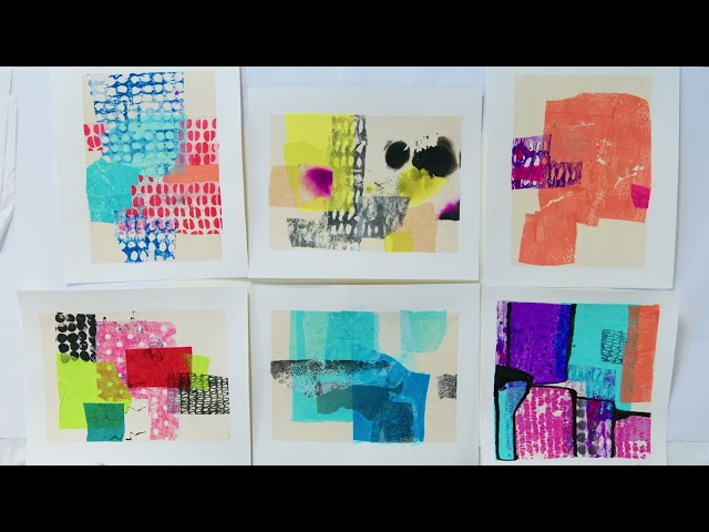 The Art of Abstract Collage with Cordula Kagemann: About the course