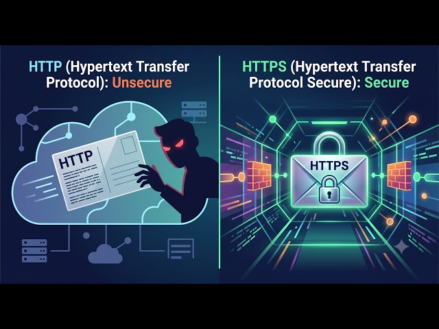 What is the difference between http vs https  ⁨@Apna_School-S⁩  #foryou #https #http #difference