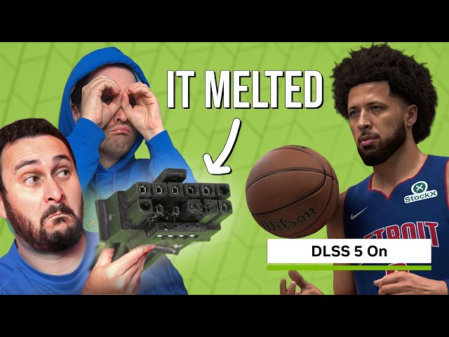 Our Melting RTX 5090 and Early DLSS 5 Impressions