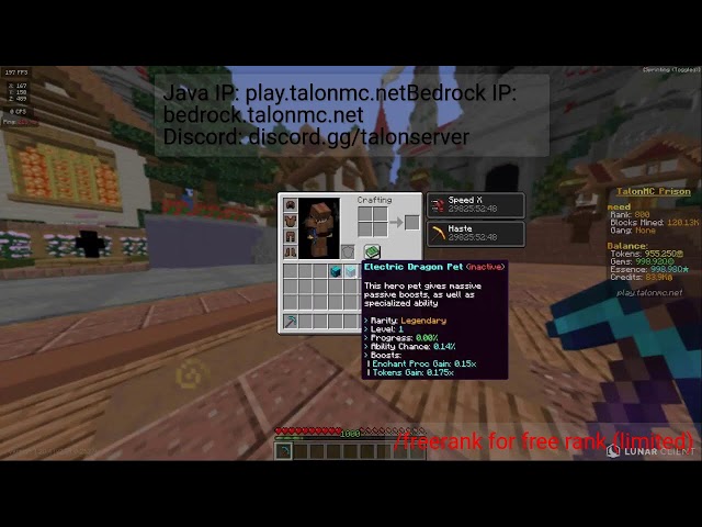 THE BEST *NEW* OP MINECRAFT PRISON SERVER! (Minecraft Prisons!) | NEED STAFF | FREE RANKS | 2026