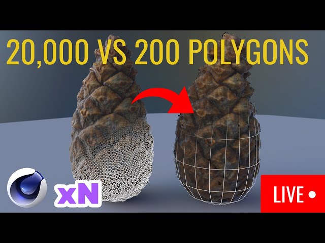 How I optimize highpoly models // xnormal
