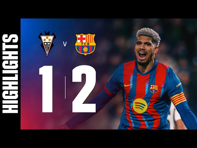 RESUMEN | ALBACETE 1 vs 2 FC BARCELONA | COPA DEL REY 25/26