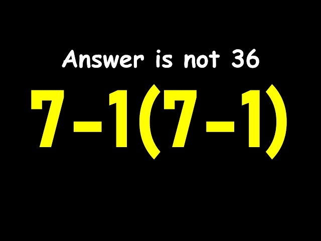 Can You Solve This in Under 5 Seconds?