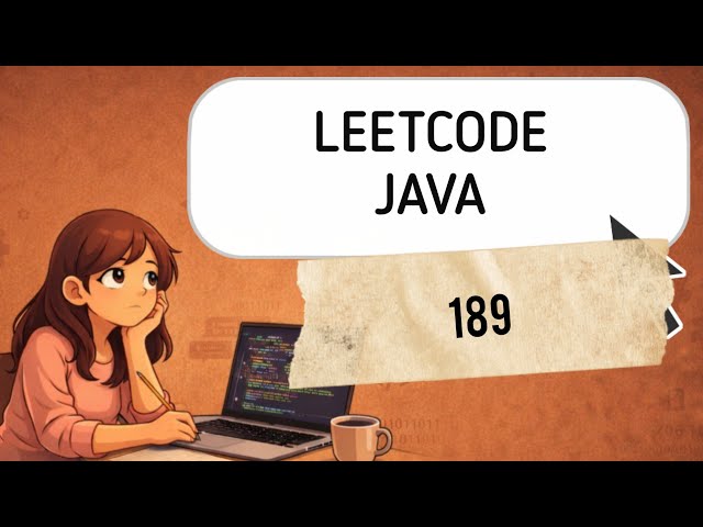Leetcode 189 Rotate Array Java