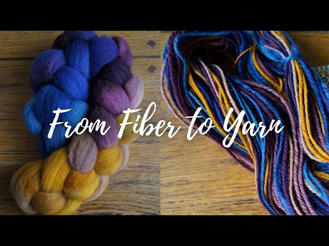 Learn how to spin fiber with me