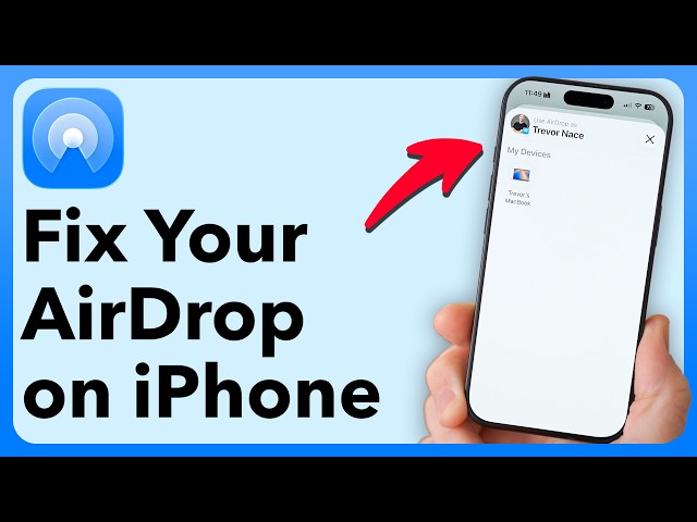 AirDrop Not Working On iPhone? Let's Fix It!