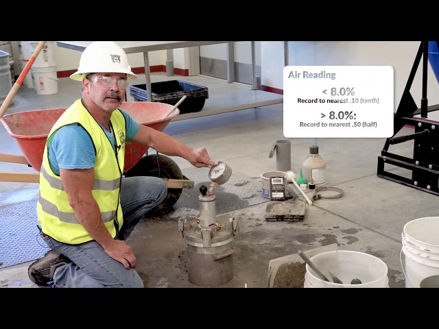 ACI ASTM C231 - Air Content: Pressure Method 2019