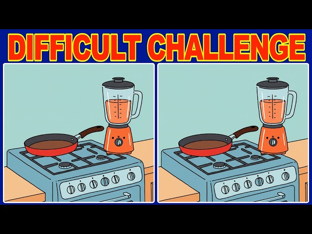 【Spot the difference】⚡ Brain Game:99% People Give Up!