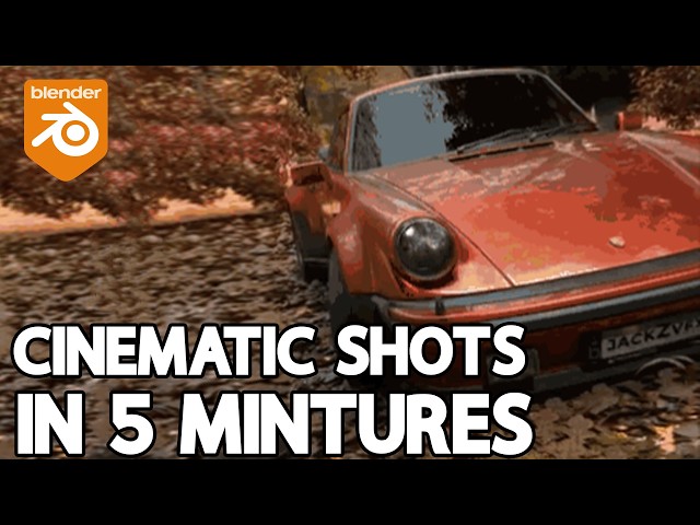 New Blender Addon For Cinematic Camera Animation