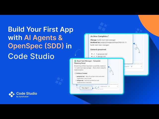 Build Your First App with AI Agents & OpenSpec in Code Studio