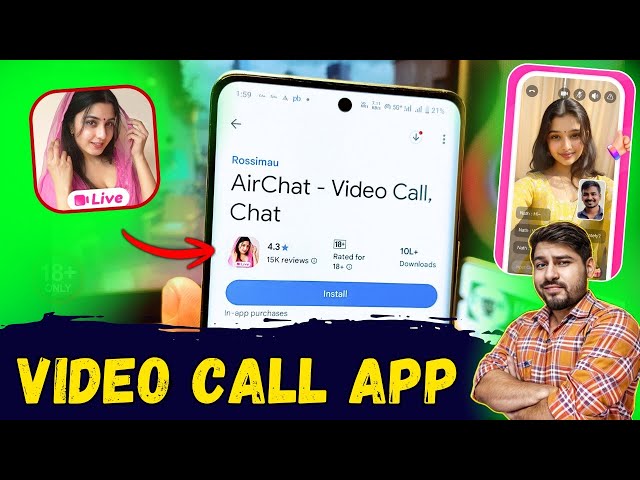AirChat - Video Call, Chat App Real or Fake 🤥AirChat App Review | AirChat Video Chat App |