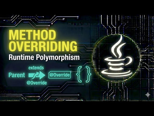 Method Overriding in Java Explained | Runtime Polymorphism | Kannada Tutorial #35