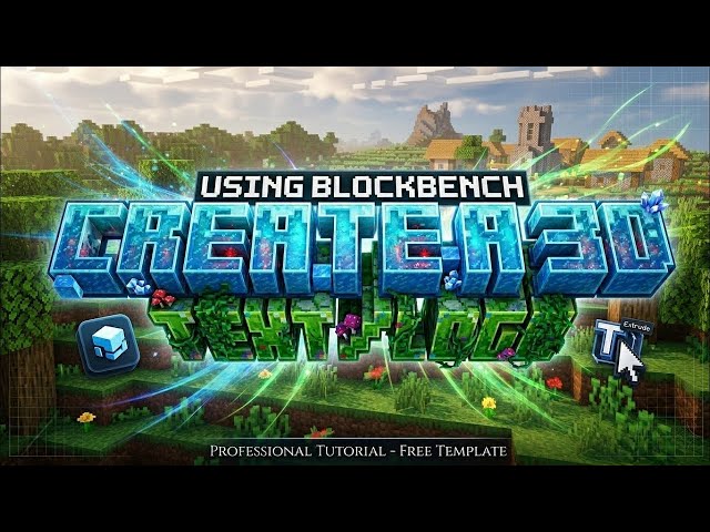 Minecraft 3d Text Tutorial You Have Been Waiting For...