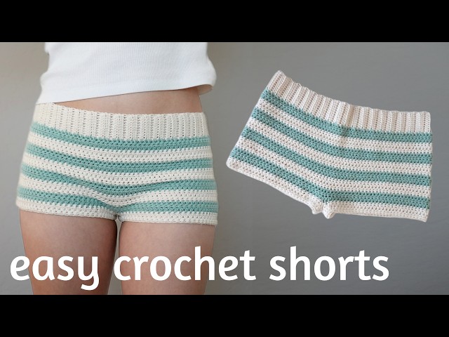 Easy Crochet Shorts Tutorial
