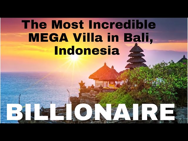 The Most Incredible Ultra-Modern MEGA Villa in Bali, Indonesia | LUXURY LIFESTYLE OF BILLIONAIRES